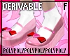 Heart Dolly Shoes Socks
