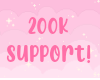 200k Support Sticker!!