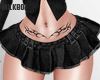 Lily Black Skirt +tattoo