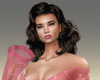 (7K)Coral Sheer Blouse
