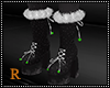 Black Santa Boots