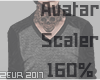 Avatar Scaler 160%