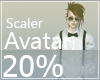 Avatar Scaler 20% m/f