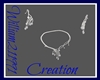 Silver Vday Jewelry Set