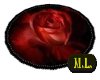 ~ML~ Red Rose Rug