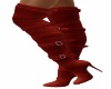RED Stiletto Boots