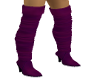 [dw]high boots purpl