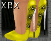 XBX Versace Yellow Pumps