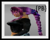 {PB}Purple Braided Hair