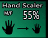 Hand Scaler 55% M  F