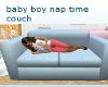 babyboy nap time couch