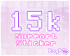 Support Sticker | 15k