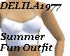 Summer Fun Outfit-White