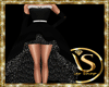 ON BLACK DRESS