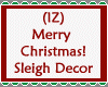 Merry Christmas! Sleigh
