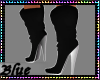 .:BLACK Heeled Boots:.
