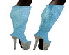 Baby Blue Lea Boots