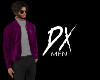DXMen Leather Pink Grey