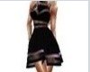 sexy black short dress