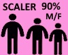 Scaler 90% F/M