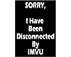 IMVU Disconnected