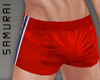 #S Rugby Shorts #Red