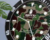 金 Camo Clock Animated