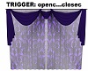 PurpleBlue Open Curtains
