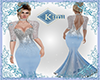 k-Dress silvr blue