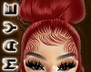 M. HALIA RED W/ WISPS