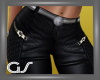 GS Black Leather Pants