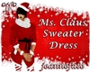 *jf* Ms Claus Knit Dress