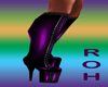 LACED UP purple boot ROH