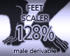 Feet Scaler Resizer 128%