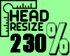 Head Resize 230% MF