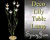 Deco Lily Table Lamp Pdl