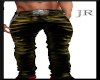 [JR] Gold Leather Pants