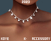 |< Bey Silver Necklace