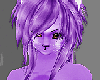 Plush Purple Kitty Fur