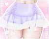 🌸 winter skirt lilac