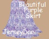 Beautiful Purple Skirt