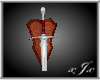 Elven Sword Decor Red