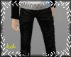 KD| Black Straight Pants