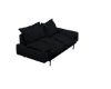 Scaled Well Couch