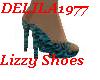 Lizzy Shoes-Blk/ltblue