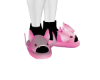pink bat slippers