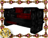 Black Red Reflect Couch