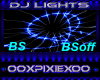 Blue star dj light