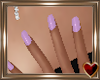 Soft Lilac Nails