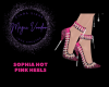 Sophia Hot  Pink Heels